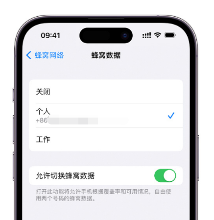 福山镇苹果维修服务分享如何在iPhone上使用双卡 